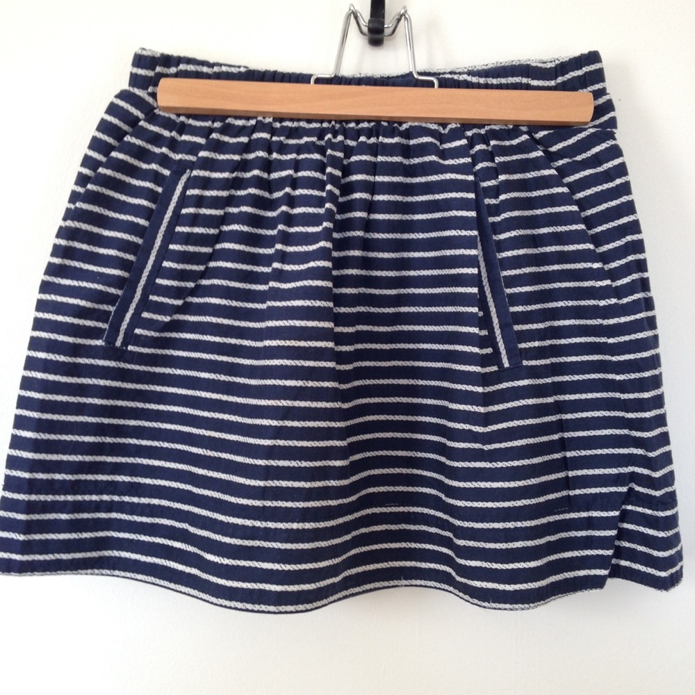 J Crew mini skirt with pockets size S